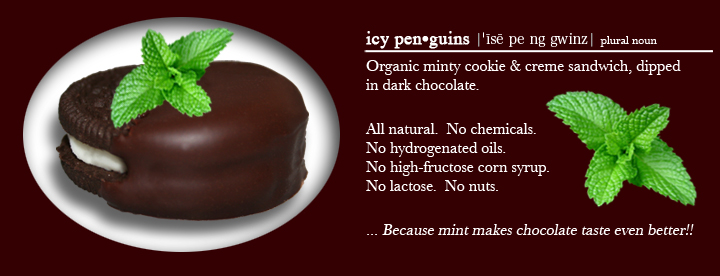 icy penguins - minty organic penguin